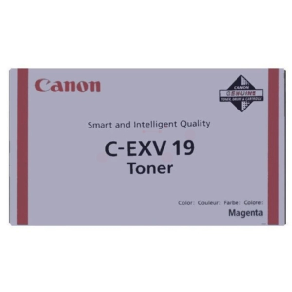 Canon Canon C-EXV 19 Tonerkassett Magenta 0399B002 Tilsvarer: N/A
