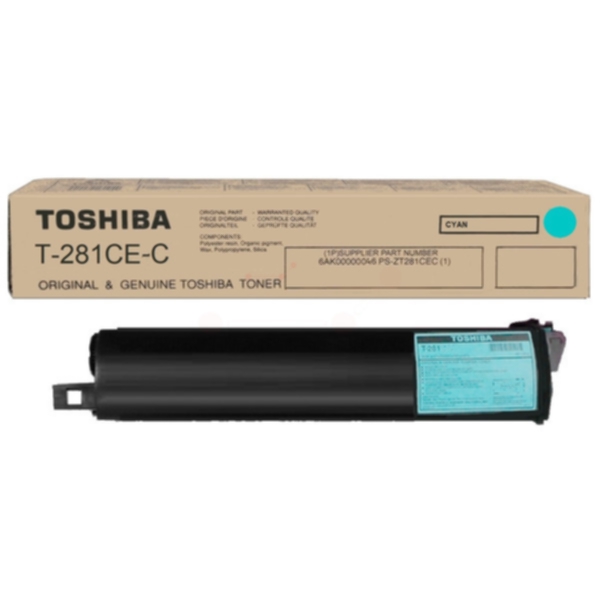 TOSHIBA Tonerkassett cyan T281EC Tilsvarer: N/A