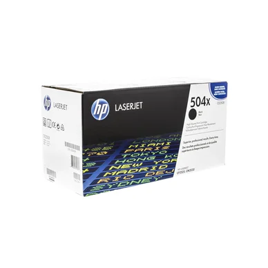 HP 504X Tonerkassette sort