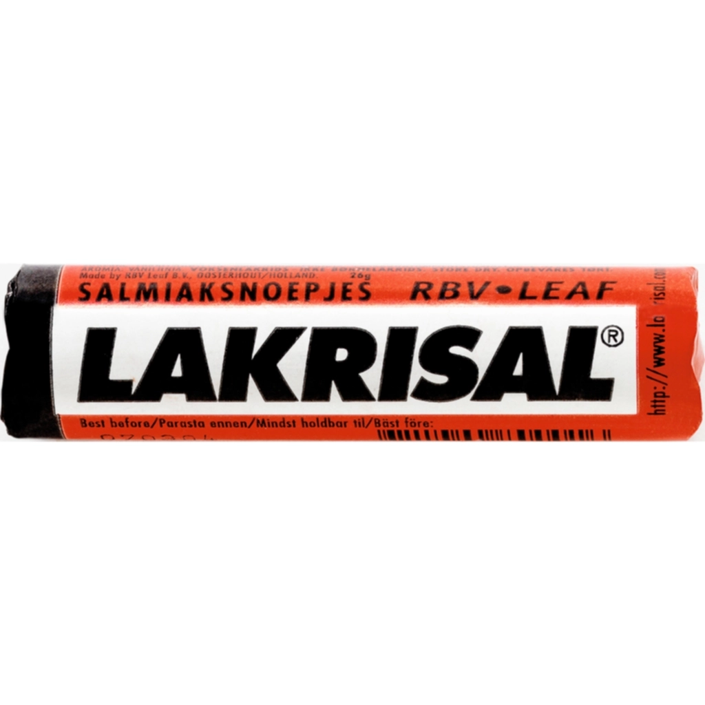 Produktfoto för Lakrisal Salmiak Röd 26 g