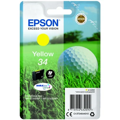 Epson Epson 34 Mustepatruuna Keltainen T3464 Vastaa: N/A