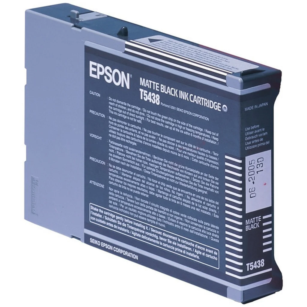 Epson T5438 Bläckpatron Mattsvart