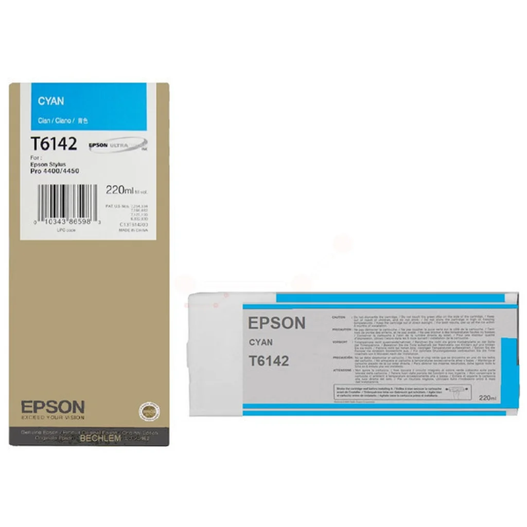 Epson T6142 Bläckpatron Cyan