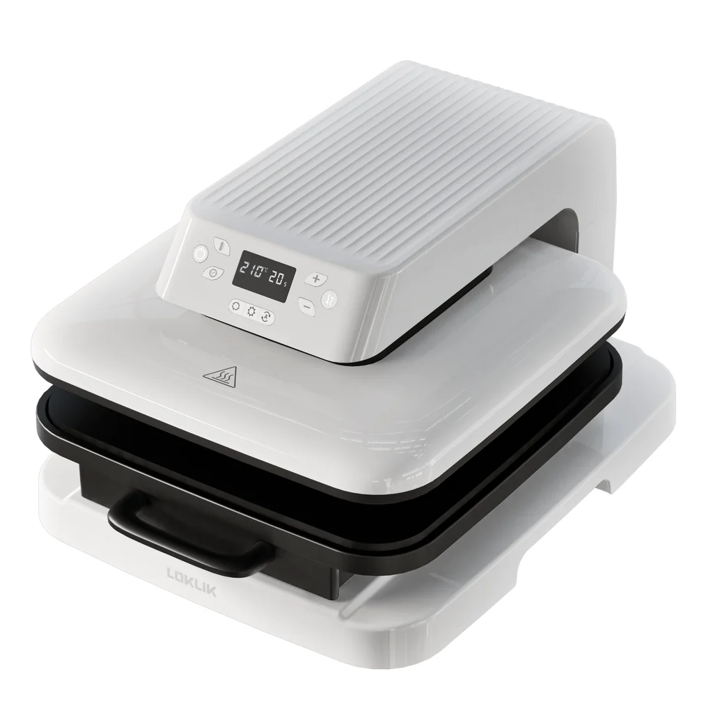 Auto Heat Press Värmepress - LOKLiK White