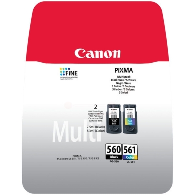 Canon Multipack PG-560 & CL-561 3713C006 Modsvarer: N/A