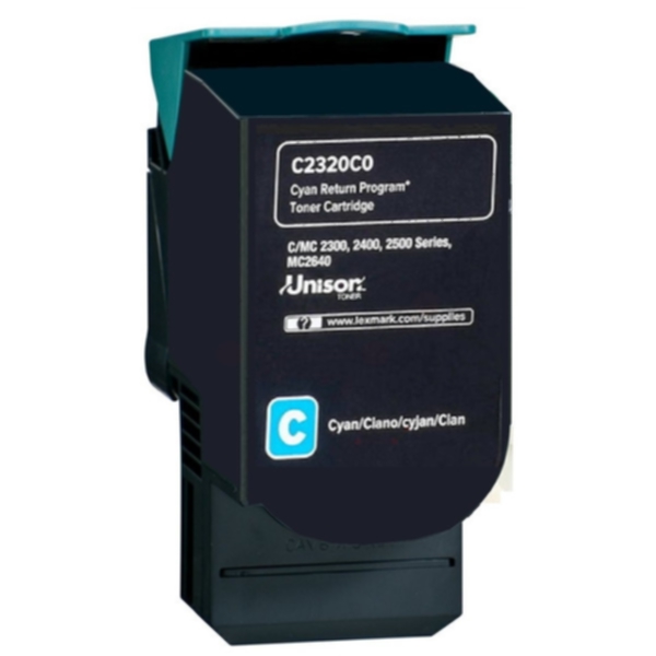 Tonerkassett cyan, 2300 sidor