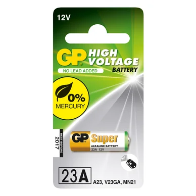 GP BATTERIES GP 23AE-C1 Ultra MN21. LRV08 GP-23AE Modsvarer: N/A