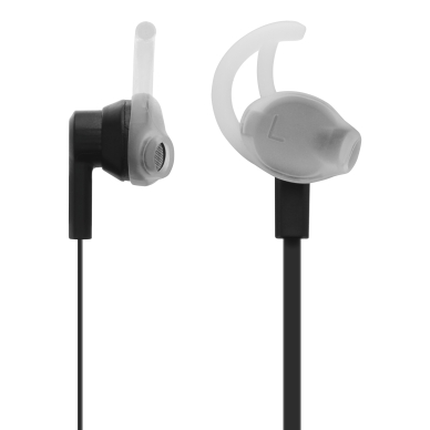 Streetz Stay-in-ear BT hovedtelefoner med mikrofon og medie/svar knapper, sort