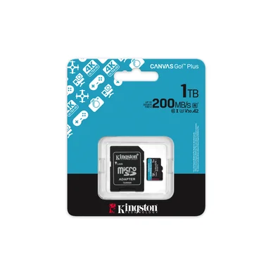 1TB microSDXC Canvas Go Plus Gen4 200MB/s A2 U3 V30 + ADP