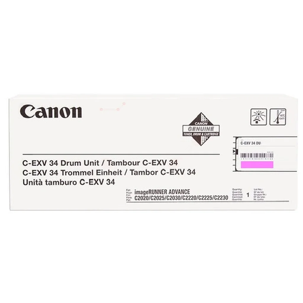 Canon C-EXV 34 Trumma för överföring av toner Magenta