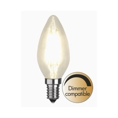 Dimbar E14 Kronljuslampa LED 4,2W 2700K