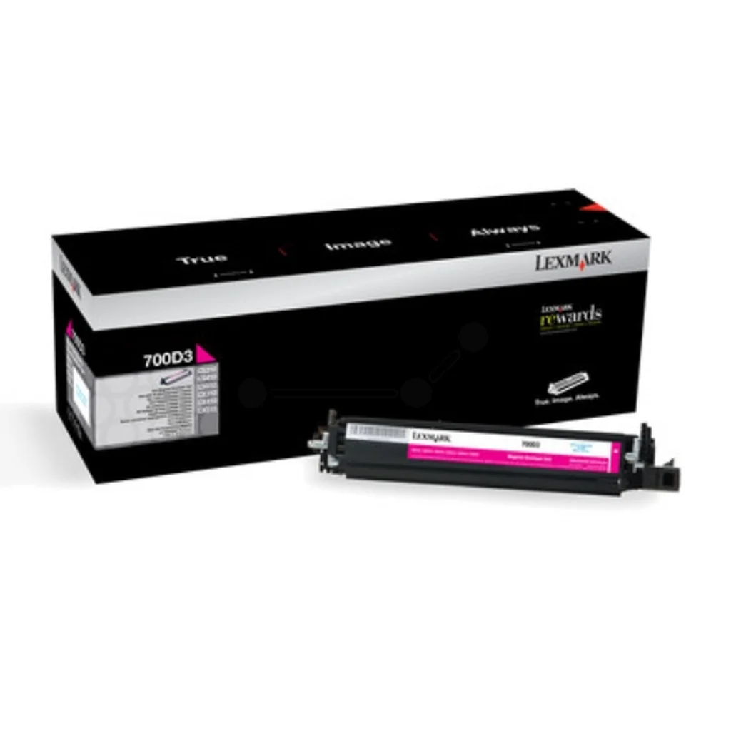 Lexmark 700D3 Framkallningsenhet Magenta