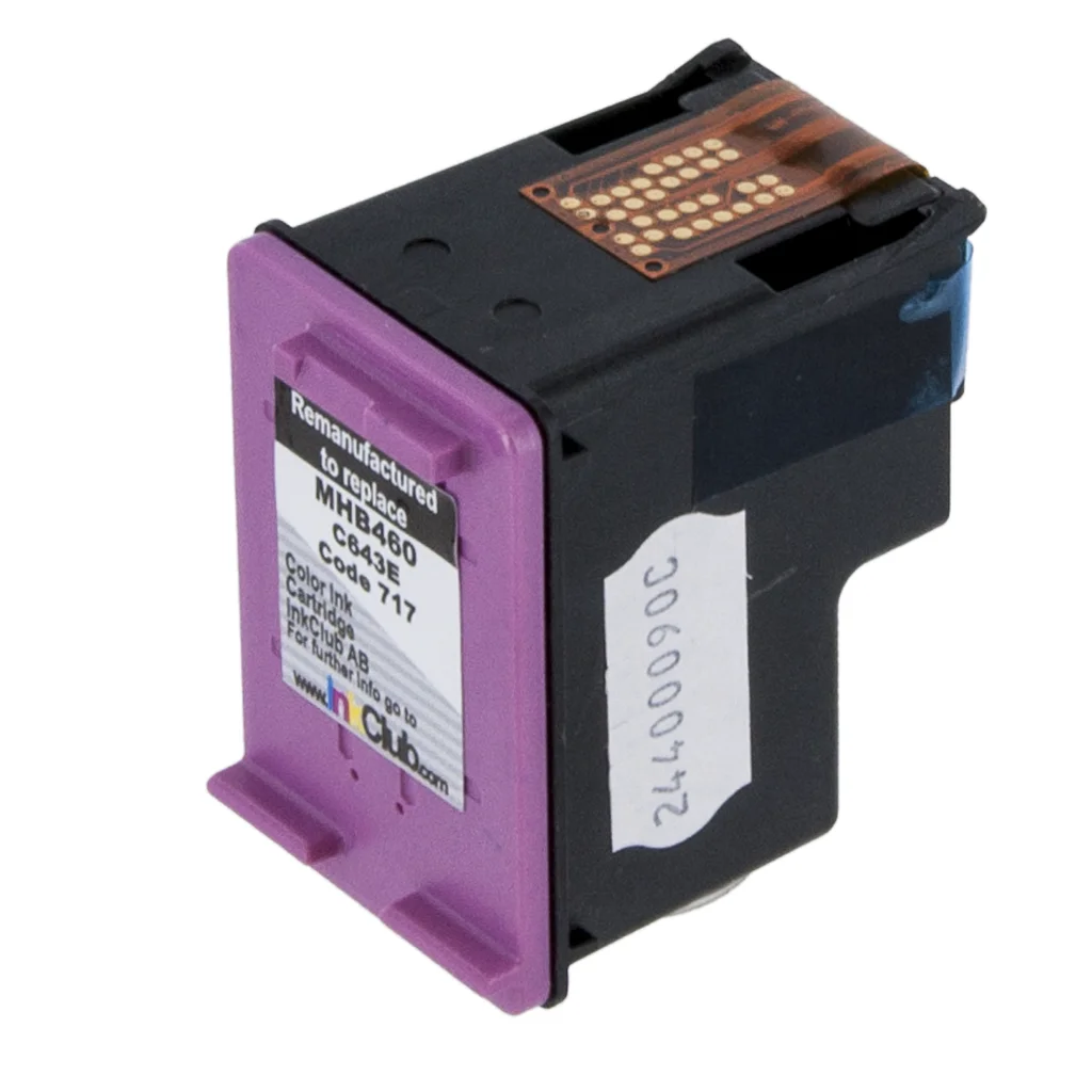 inkClub Bläckpatron, ersätter HP 300 färg MHB460 ersätter CC643EE