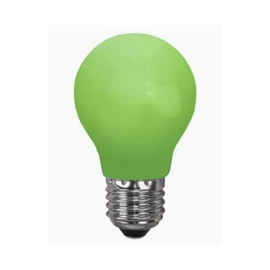 Star Trading alt Grön E27 LED-lampa 1W