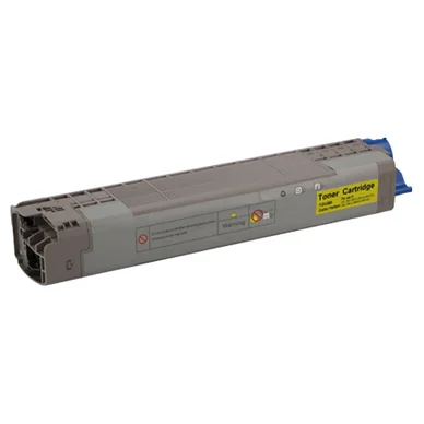 WL Tonerkassett, erstatter Oki 44844505, gul, 10.000 sider TOV380 Modsvarer: 44844505