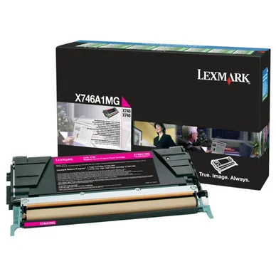 Lexmark - Magenta - original - tonerpatron LCCP, LRP - for Lexmark X746de, X748de, X748de LDS, X748de Statoil, X748dte