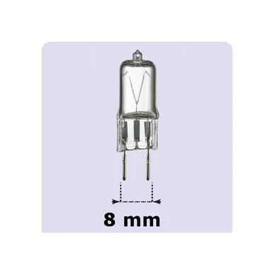 Stiftlampa Halogen DKK G8 50W 24V