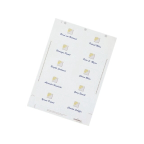 Durable Insticketikett 90x54mm 20 ark