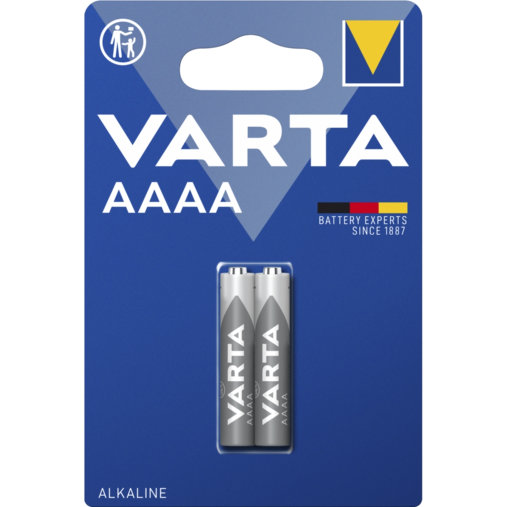 Varta Varta AAAA/Mimi alkalisk batteri - 2-pakning 4061101402 Tilsvarer: N/A