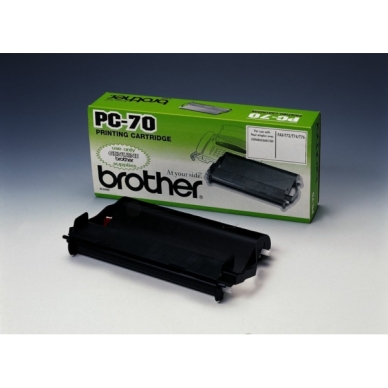 Brother Farvebånd inkl. masterkassette PC70 Modsvarer: N/A