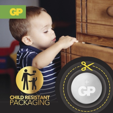 GP Lithium knappcell CR2477 1-P