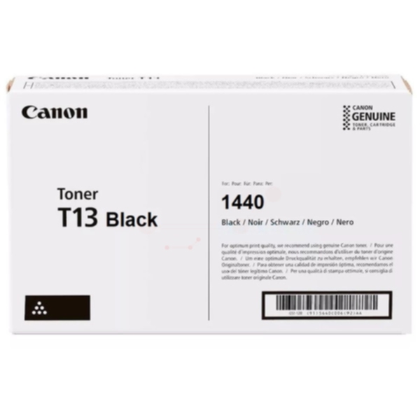 Canon Canon T13 Tonerkassett Svart 5640C006 Tilsvarer: N/A
