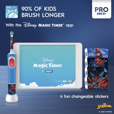 Oral-B Vitality Pro Kids Spiderman Eltandborste