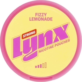 Lynx Fizzy Lemonade Strong