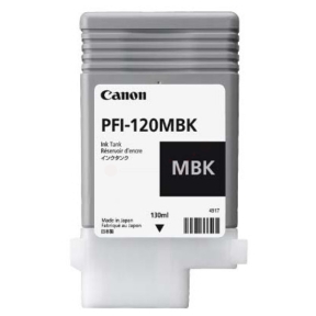 CANON PFI-120 MBK Mustepatruuna mattamusta