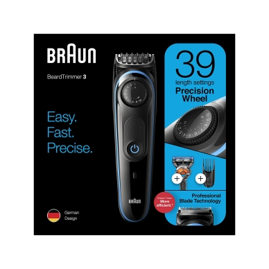BRAUN Braun Barbermaskine BT3240 4210201282150 Modsvarer: N/A