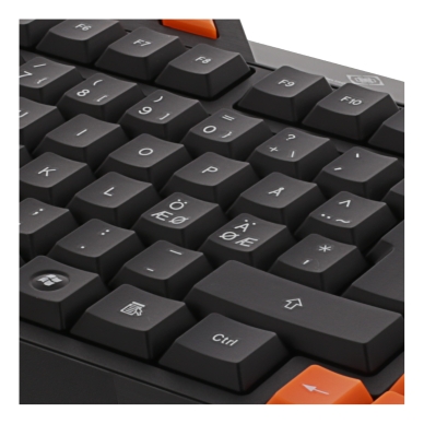 DELTACO alt Deltaco DK110 Gaming Tastatur, Anti-Ghosting, USB, Nordic