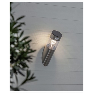 LED-væglampe solcelle Marbella, bevægelsessensor