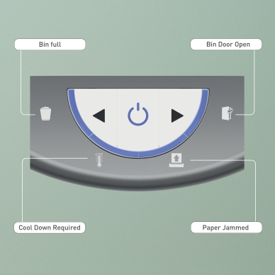 Leitz Dokumentförstörare IQ OptiMax HomeOffice 225 P5
