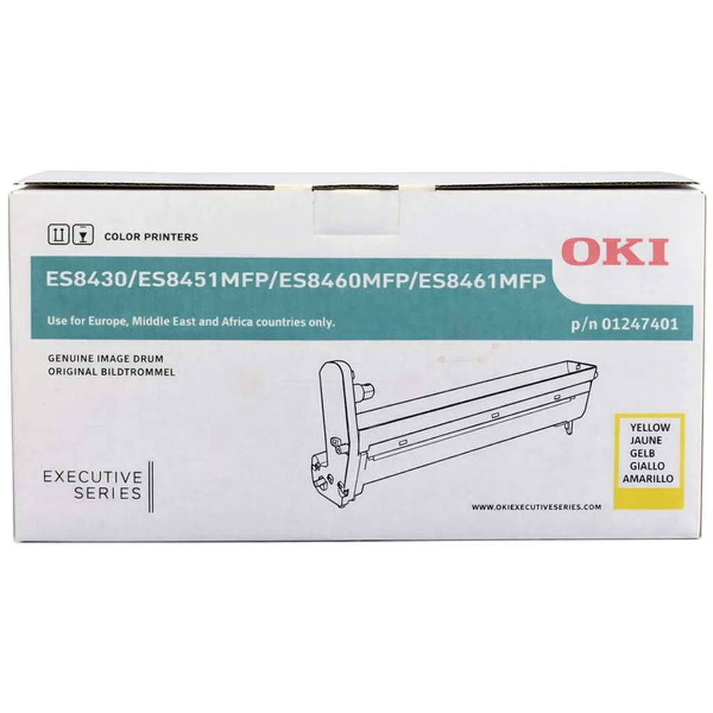 OKI 01247401 OKI Trumenhet Gul