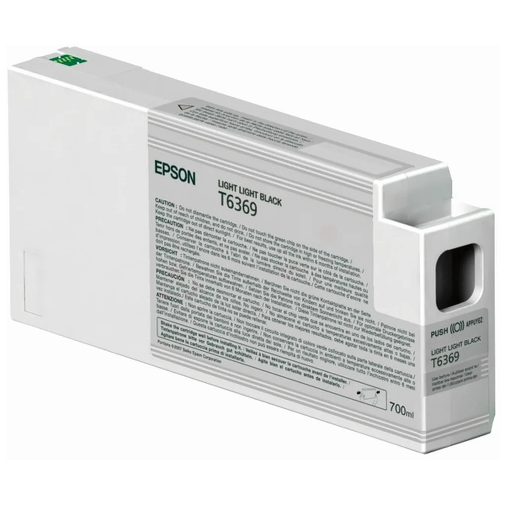 Epson T6369 Bläckpatron Ljussvart