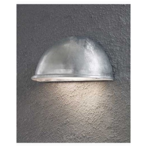 Konstsmide Torino halvmåneplafond stor E27. Galvad 7326-320