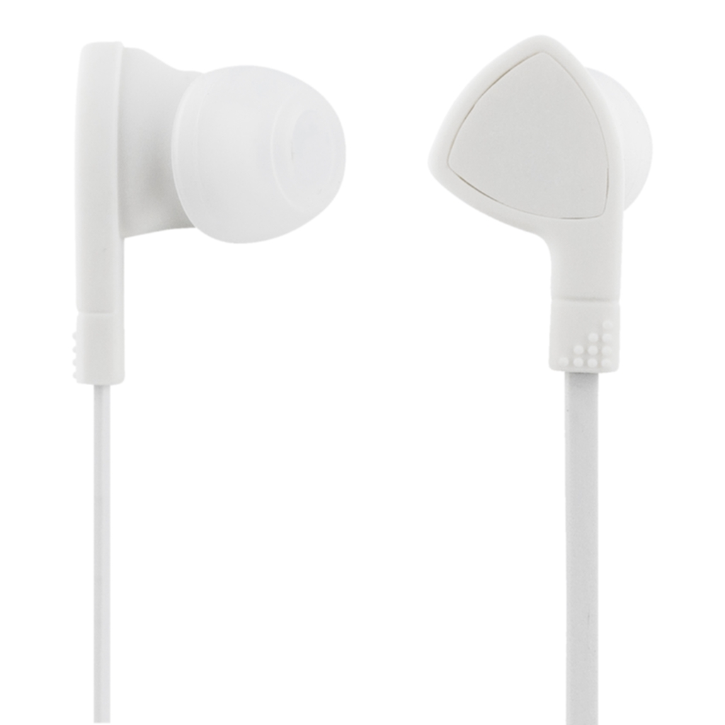 Streetz In-ear hörlurar, 3.5 mm, trasselfri, vit