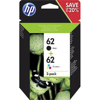 HP Multipack HP 62 (C2P04AE, C2P06AE) N9J71AE Modsvarer: N/A