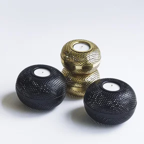 Holger Ljuslykta Svart