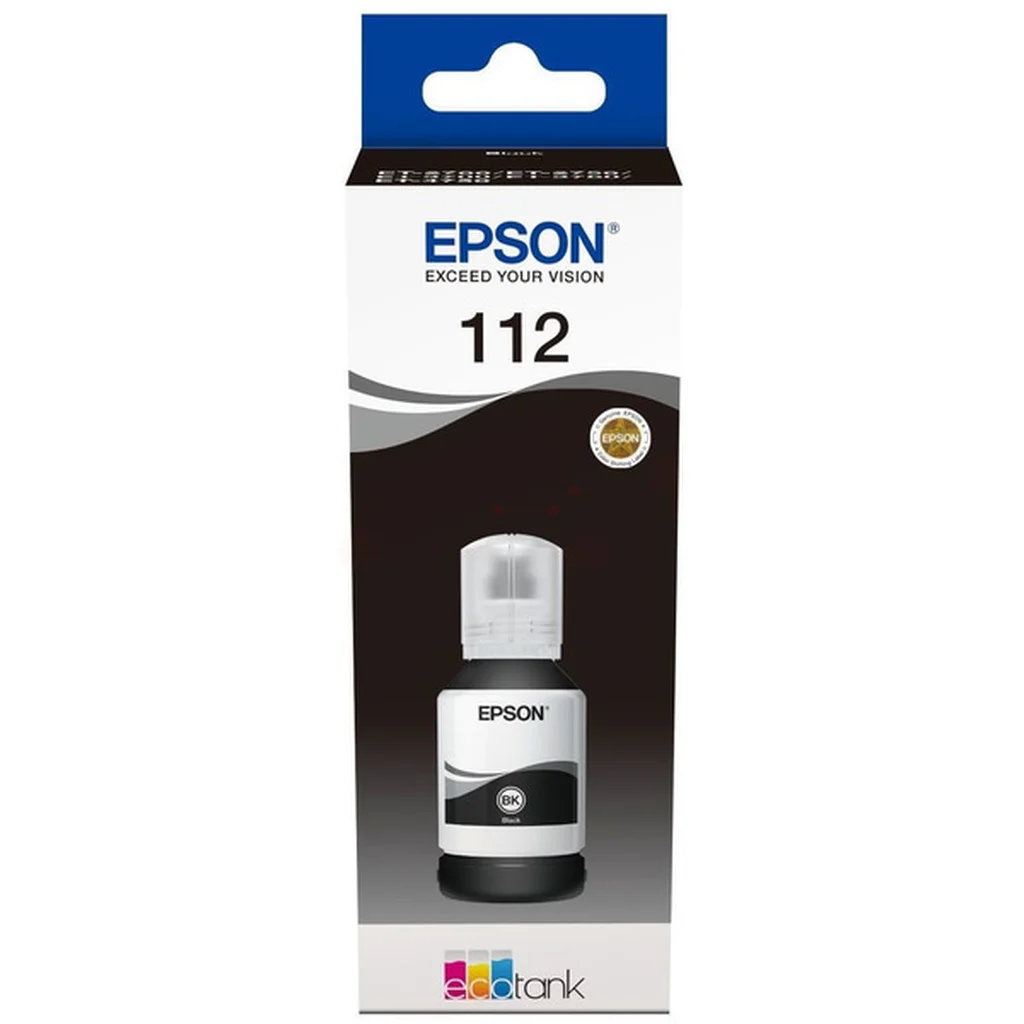 Epson 112 Bläckflaska Svart