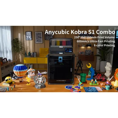 Anycubic Kobra S1 Combo 3D-printer