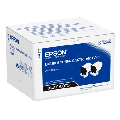 Epson Tonerkassette sort 7.300 sider S050751 Modsvarer: N/A billede