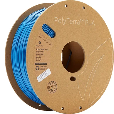 Polymaker Polymaker PolyTerra PLA - Sapphire Blue - 1,75mm - 1kg 6938936708285 Modsvarer: N/A