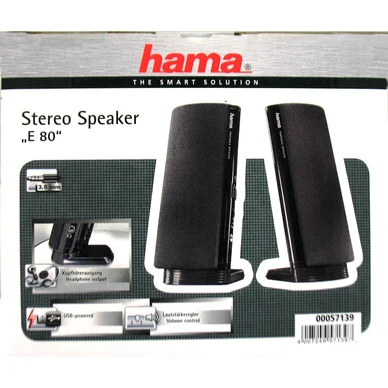 HAMA PC Högtalare E80 USB