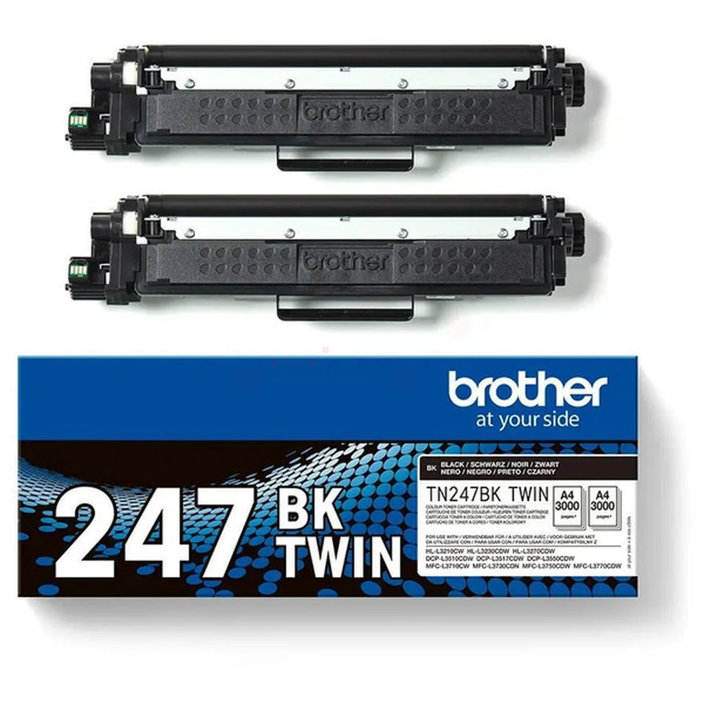 Twinpack TN247BK 2x 3000 sidor