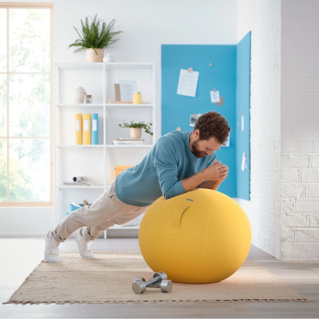 Leitz Ergo Aktiv Sittboll Cosy, gul