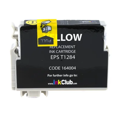 inkClub Blækpatron gul, erstatter Epson T1284 KEA037 Modsvarer: T1284