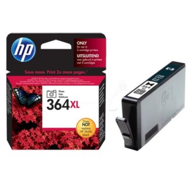 HP alt HP 364XL Inktpatroon fotozwart, 290 pagina's