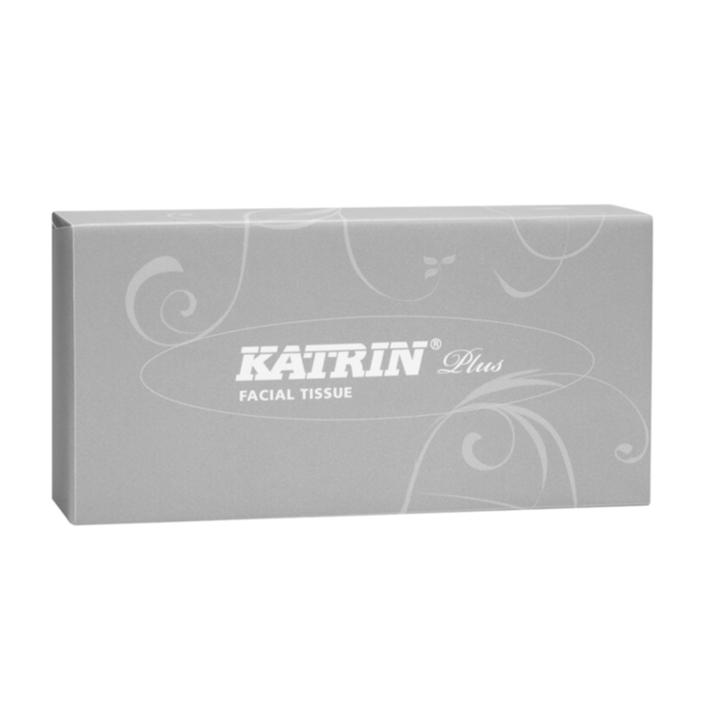 KATRIN Ansiktsserviett Katrin Plus, 100 stk. Kontorrekvisita,Hygienepapir,Hygienepapir