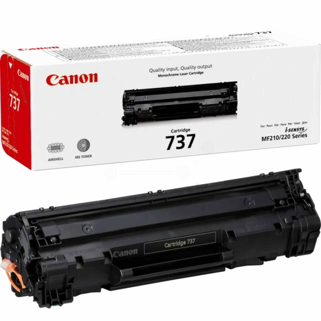 Canon 737 Tonerkassett Svart